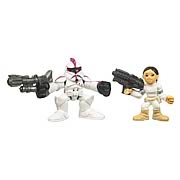 Star Wars Galactic Heroes Padme and Clone Trooper, NM